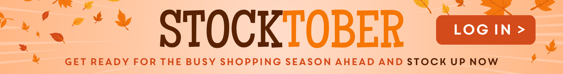 STOCKTOBER: Stock Up For The Busy Season Now - Log In > STOCKTOBER: Stock Up For The Busy Season Now - Log In >