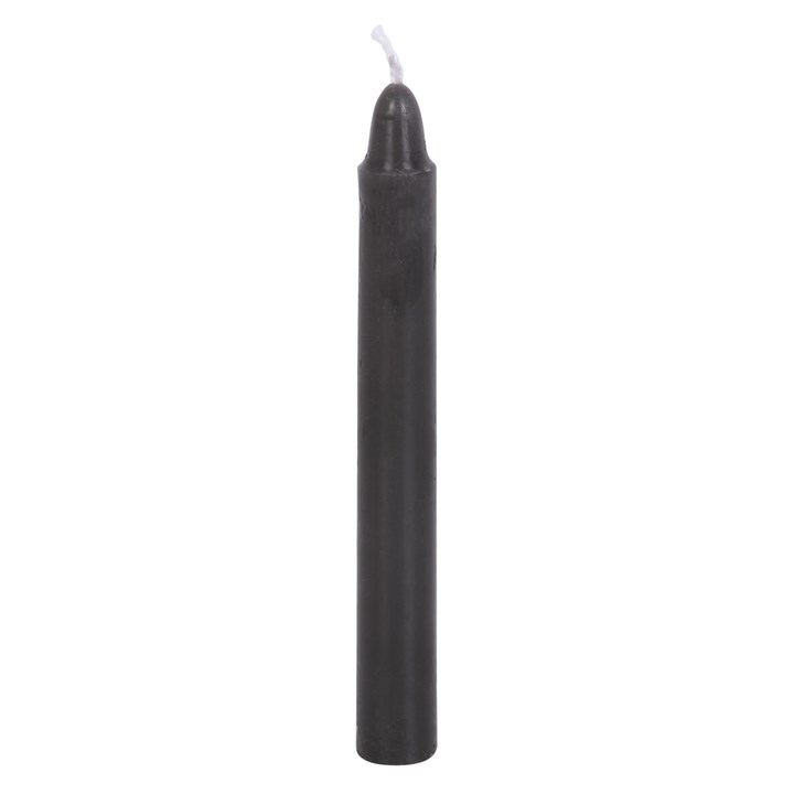 Pack of 12 Black 'Protection' Spell Candles - Something Different Wholesale