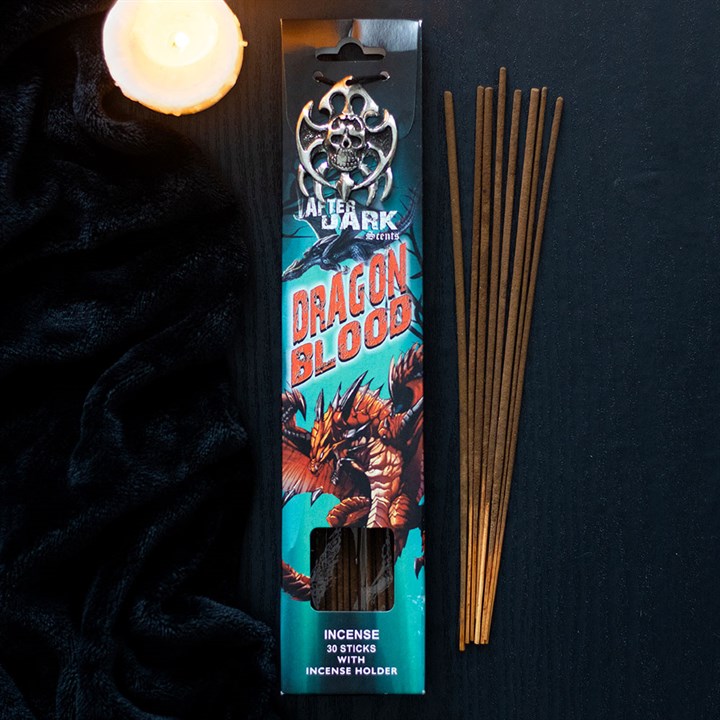 Dragon Blood Incense Sticks with Holder