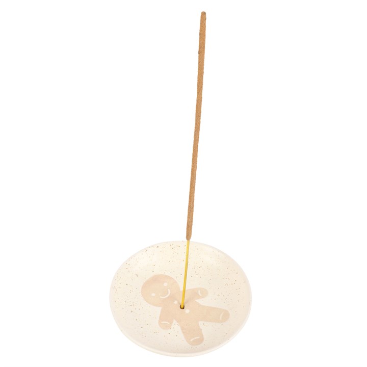 Gingerbread Man Incense Stick Holder