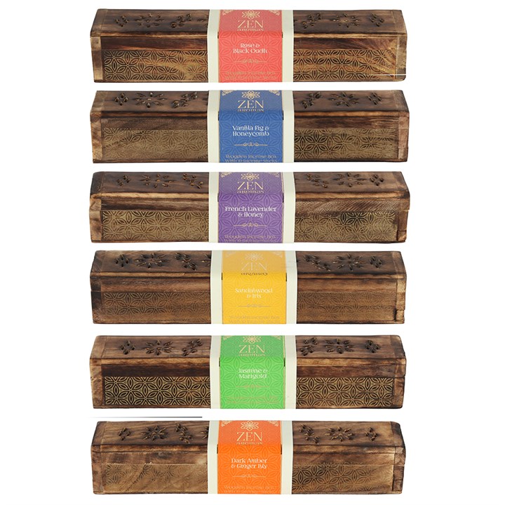 Download Zen Incense Sticks in Wooden Box - Something Different ...