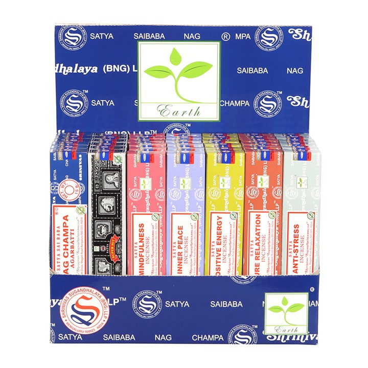 Satya Incense Sticks Display Starter Pack 4