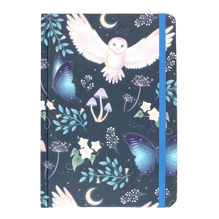 Night Flight Owl A5 Notebook