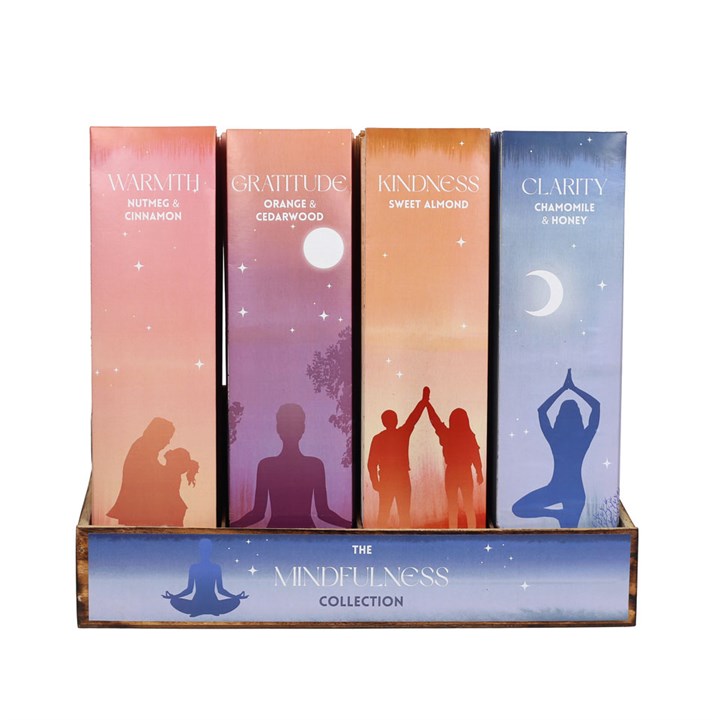 Set of 48 Mindfulness Collection Incense Stick Packs