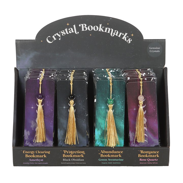 Set of 32 Crystal Bookmarks in Display