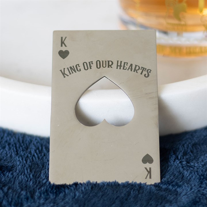 Set of 15 Playing Card Bottle Openers in Display