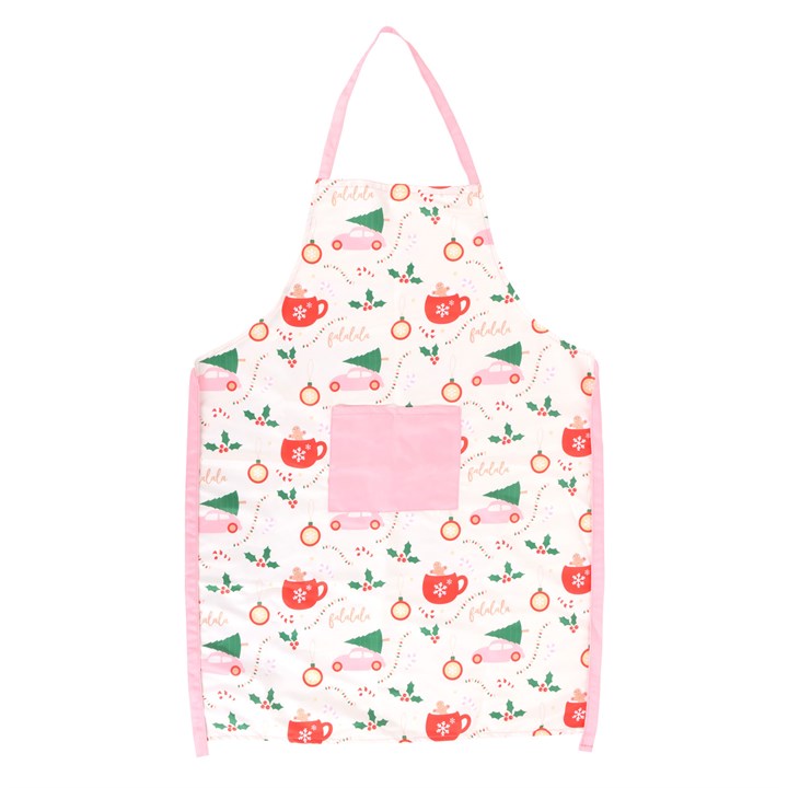 Sugarplum Fun Christmas Print Apron