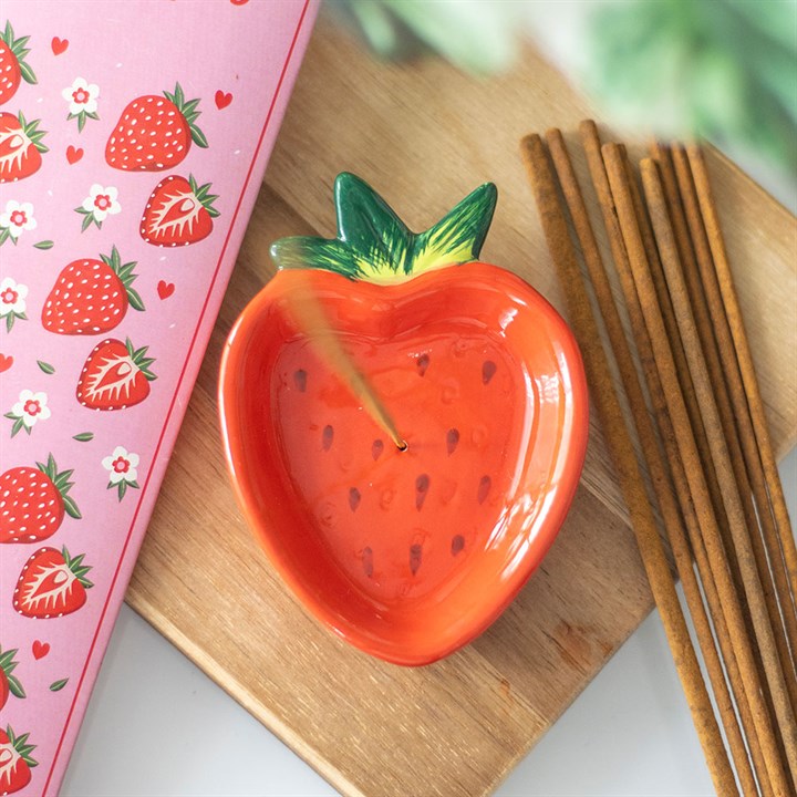 Strawberry Incense Stick Holder