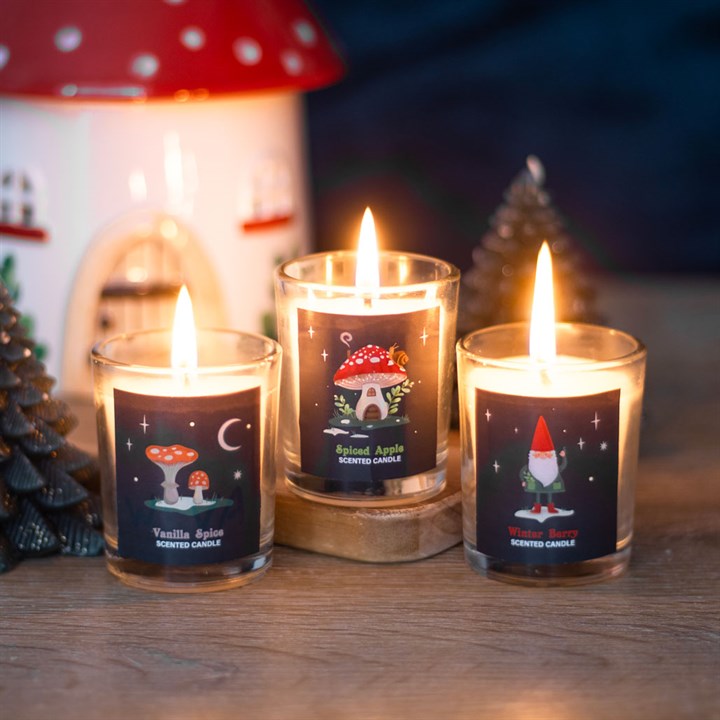 Gnome Sweet Gnome Candle Trio