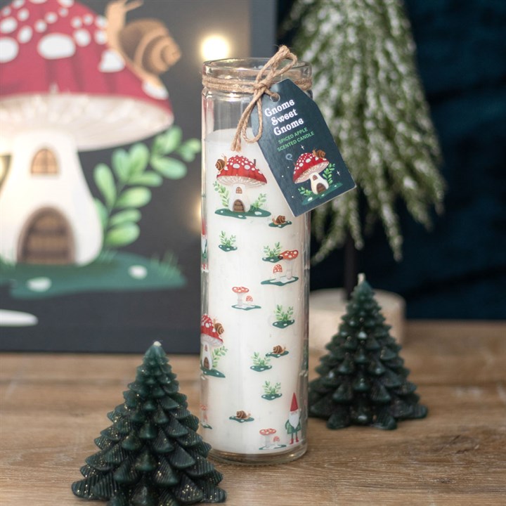 Gnome Sweet Gnome Spiced Apple Tube Candle