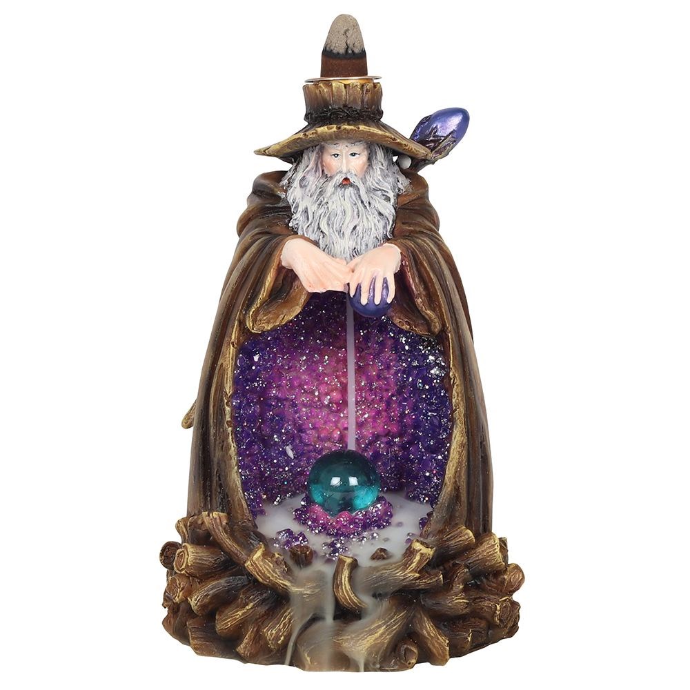 Wizard Backflow Incense Burner with Light - Something Different