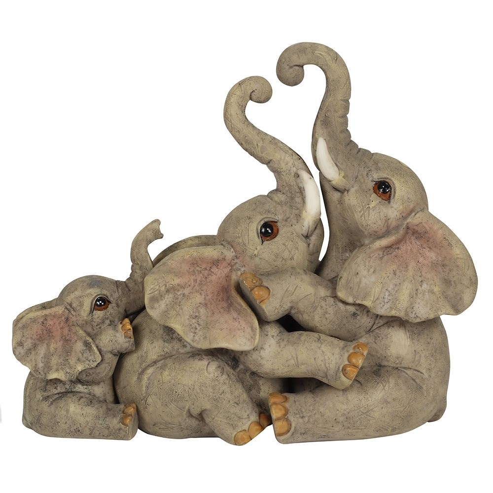 Elephant Family Tree Set of 3 Prints Christmas Gift 50th -  Portugal
